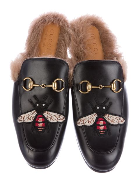 gucci fur slippers cost|gucci slippers diamond.